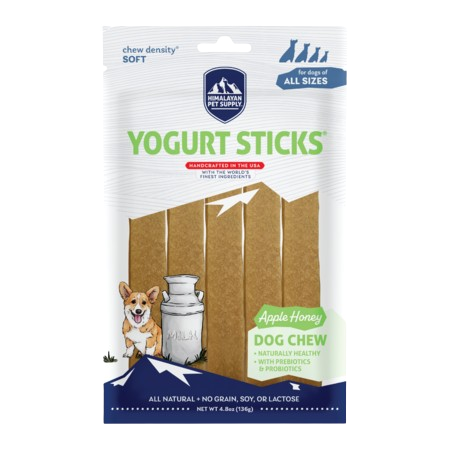 Himalayan Dog Chews Yogurt Sticks, Apple Honey, 4.8oz