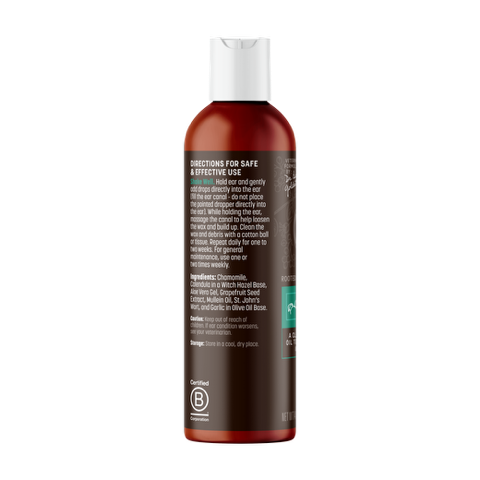 Earth Animal Clean Ears Herbal Ear Wash, 4oz