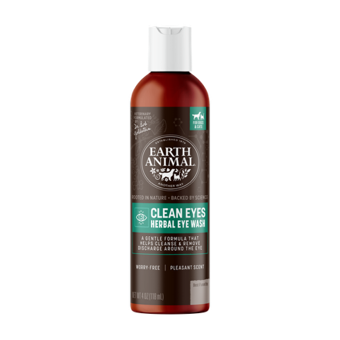 Earth Animal Clean Eyes Herbal Pet Eye Wash, 4oz