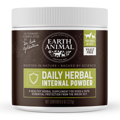 Earth Animal Nature's Natural Flea & Tick Daily Internal Herbal Powder Supplement