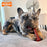Nylabone Textured Bone Power Chew Dog Toy, Basted Blast Bacon & Steak Flavor, Medium Dogs - Up to 35lbs