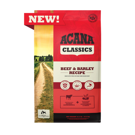 Acana Classics, Beef and Barley Recipe Dry Dog Food