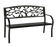 Tree of Life Cast Iron Garden Bench