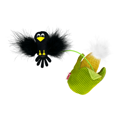 KONG Flingeroo Corny Cat Toy