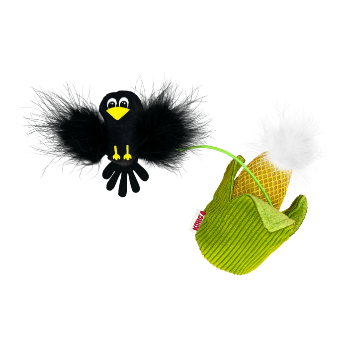 KONG Flingeroo Corny Cat Toy