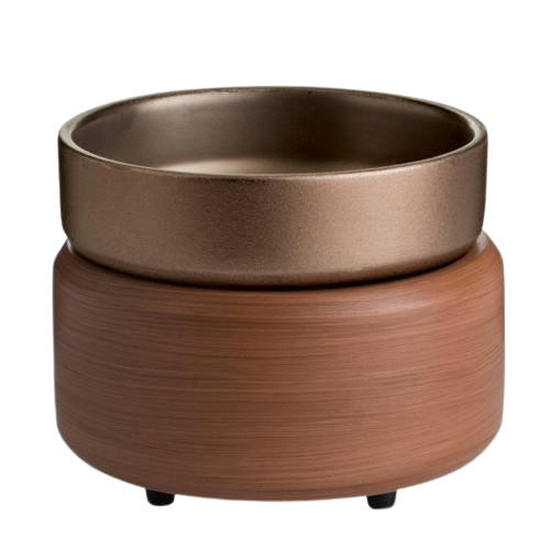 Pewter Walnut 2-In-1 Classic Fragrance Warmer