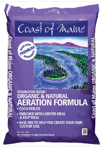 Coast of Maine Stonington Blend Organic & Natural Aeration Formula, 1.5 cu ft