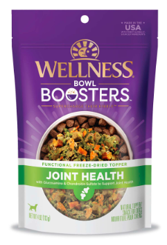 Wellness Bowl Boosters Functional Topper for Dog, Joint Health, 4oz
