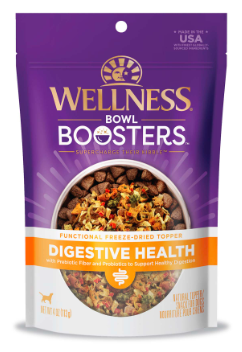 Wellness Bowl Boosters Functional Topper for Dogs, Digestive Health, 4oz