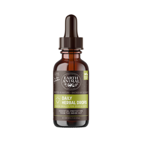 Earth Animal Nature's Protection™ Flea & Tick Daily Herbal Drops, 2oz