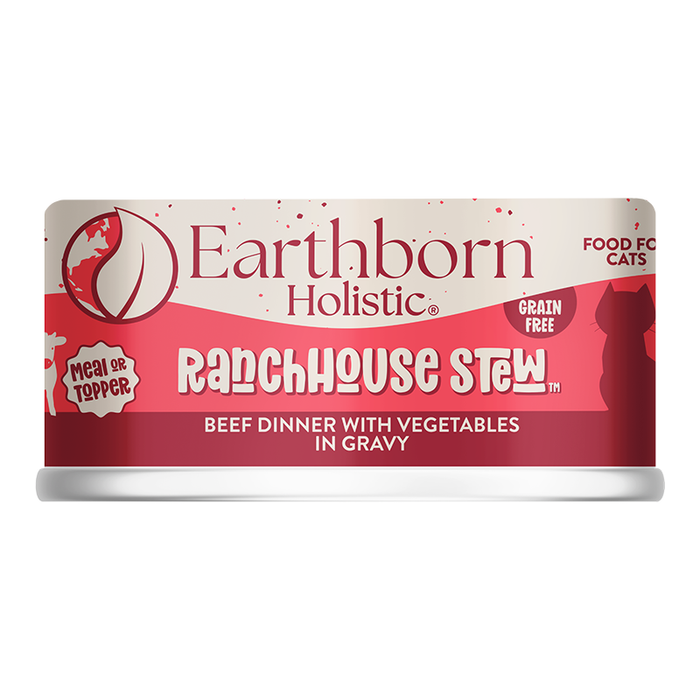 Earthborn Holistic Grain Free RanchHouse Stew Canned Cat Food