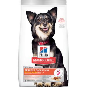 Hill's Science Diet Adult Perfect Digestion Small Bites Chicken, Dry Dog Food, 3.5 lb. bag