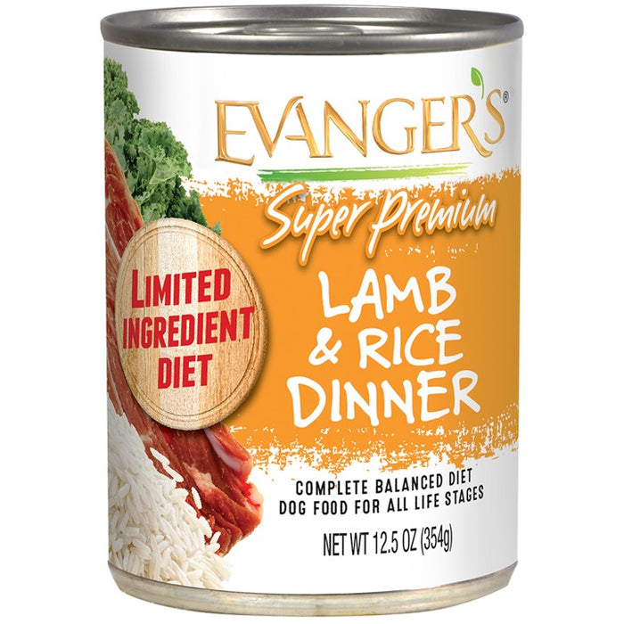 Evangers Classic Lamb and Rice Dinner Canned Dog Food