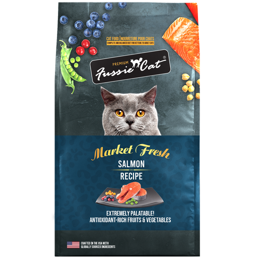 Fussie Cat Market Fresh Salmon Dry Cat Food