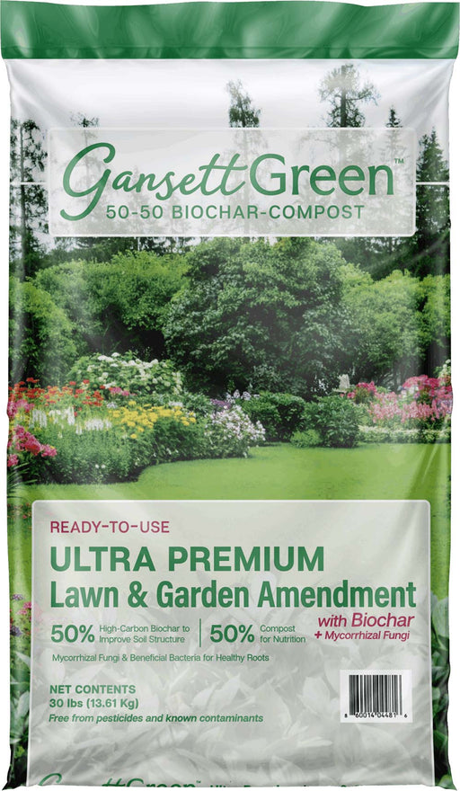 BioChar/Compost 50/50 Organic Blend - Gansett Green
