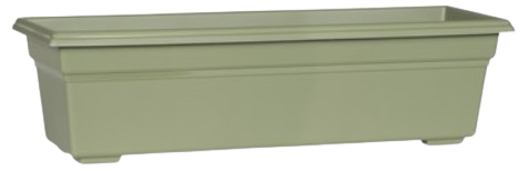Countryside Flower Box Planter, Sage