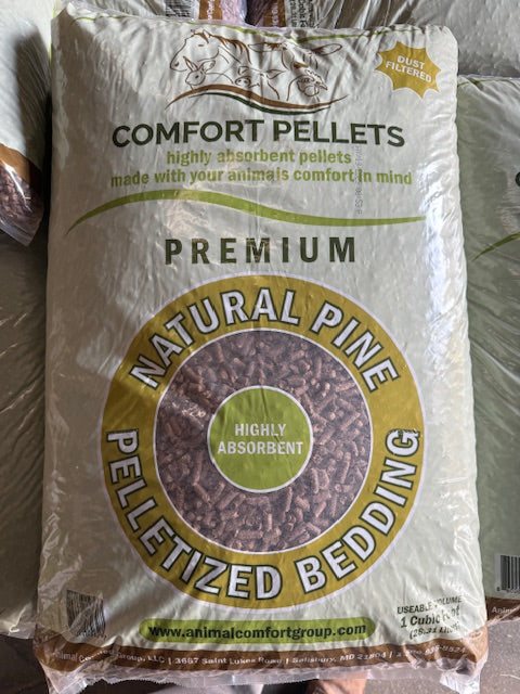 Animal Bedding Pellets, 40 lbs