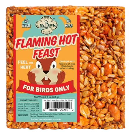 Flaming Hot Feast Seed Cake, 4oz