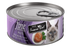 Fussie Cat Fine Dining - Pate - Mackerel with Beef Entree in gravy Canned Cat Food, 2.82oz