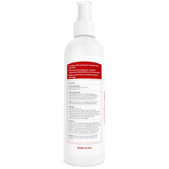 Nootie Medicated Pet Spray, Antifungal & Antibacterial, 8OZ