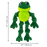 KONG Knots Frog Dog Toy, Large/Extra Large