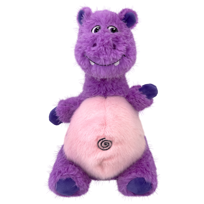 KONG Knots Belly Hippo, Medium/Large Dog Toy