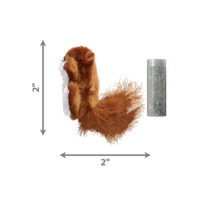 KONG Refillables Squirrel Catnip Toy