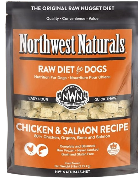 Northwest Naturals Frozen Nuggets Chicken and Salmon
