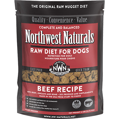 Northwest Naturals Frozen Nuggets Beef