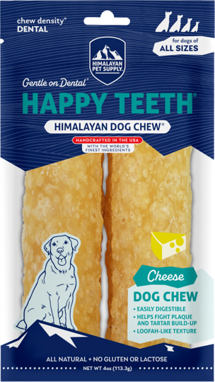 Himalayan Dog Chew Happy Teeth Cheese