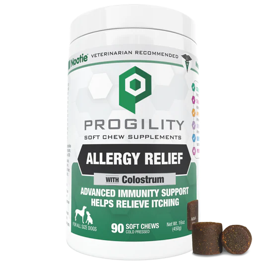 Nootie Progility Allergy Relief Soft Chew Supplementsfor Dogs 90CT