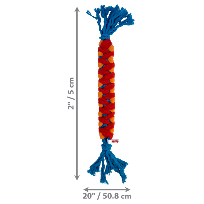 KONG Rope Rally Stick, Medium Dog Toy