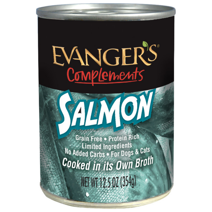 Evangers Grain Free Wild Salmon Canned Cat and Dog Food