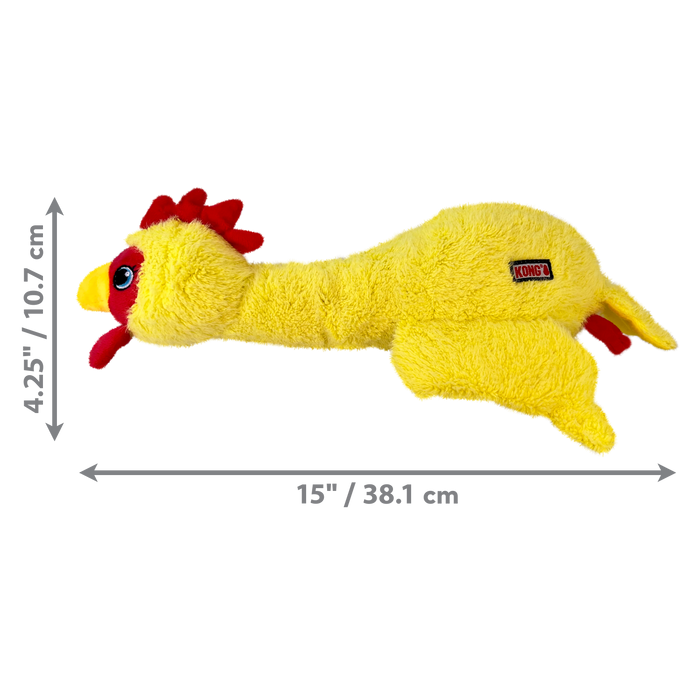 KONG Scruffs Chicken, Medium/Large Dog Toy