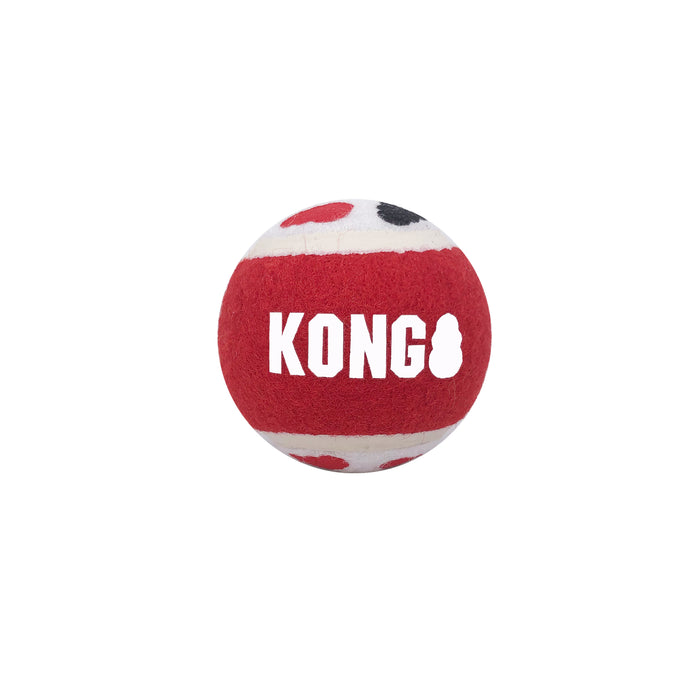 KONG Signature Ball, Medium Dog Toy, 4pk