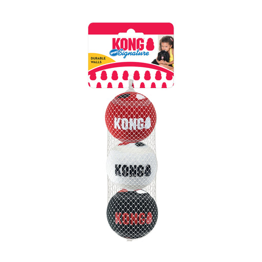 KONG Signature Sport Balls, Medium Dog Toy, 3pk