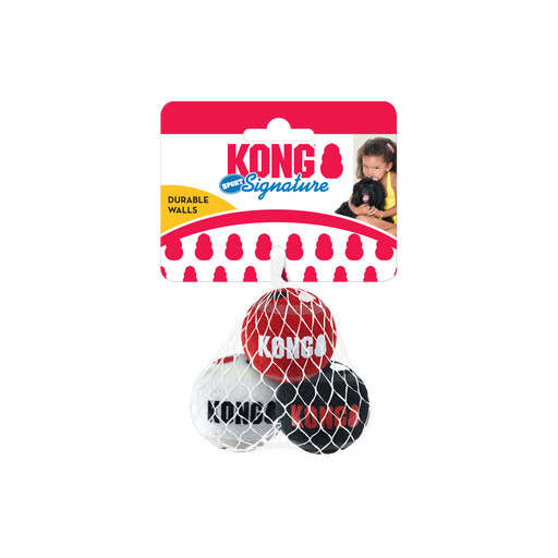 KONG Signature Sport Balls for Dogs 3pk