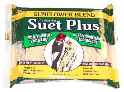 Suet Plus Sunflower Blend Suet Cake 11oz