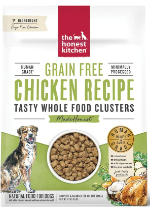 The Honest Kitchen Grain Free Chicken Clusters Dry Dog Food