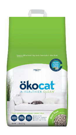 ökocat® Dust Free Non-Clumping Paper Pellet Cat Litter