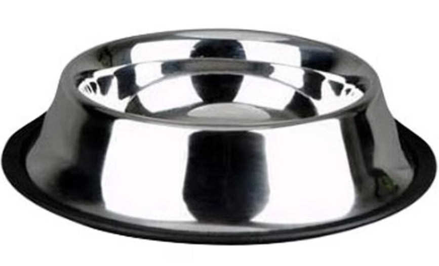 Non-Tip Stainless Steel Bowl, 8oz