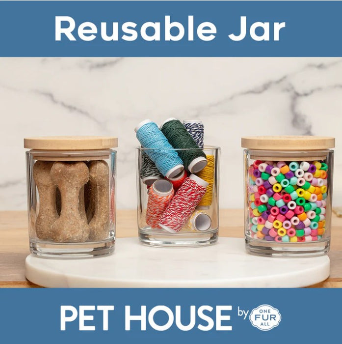 Pet House Candle, Sunwashed Cotton 9oz