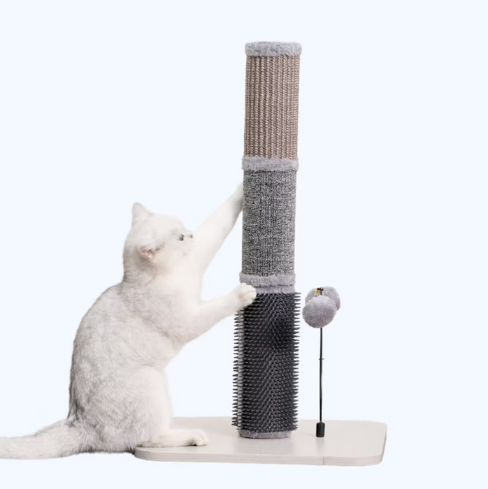 Urbane Grey Multi-Activity 24.5" Scratching Post