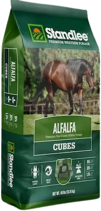 Standlee Premium Alfalfa Cubes, 40 lbs
