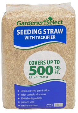 Gardener Select® Seeding Straw with Tackifier - 2.5cu ft
