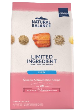 Natural Balance L.I.D. Limited Ingredient Diet Puppy Salmon & Brown Rice Formula Dry Dog Food
