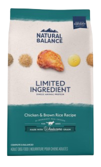 Natural Balance L.I.D. Limited Ingredient Diet Adult Chicken & Brown Rice Formula Dry Dog Food