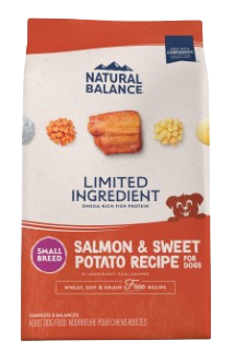 Natural Balance L.I.D. Limited Ingredient Diets Grain Free Adult Maintenance Sweet Potato and Salmon Small Breed Dry Dog Food