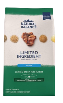 Natural Balance L.I.D. Limited Ingredient Diets Lamb & Brown Rice Puppy Formula Dry Dog Food