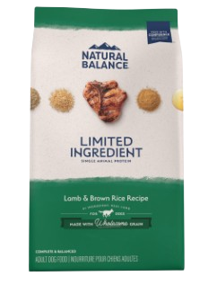 Natural Balance L.I.D. Limited Ingredient Diets Lamb Meal & Brown Rice Dry Dog Food